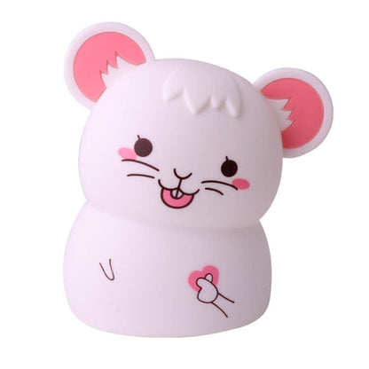 Cartoon Mouse Silicone USB Lamp