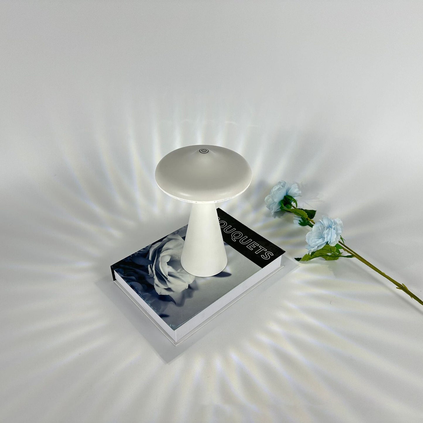 Modern Creative Mushroom UFO LED Ambient Light Table Lamp