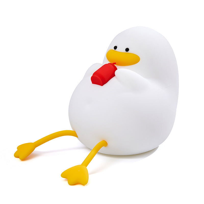 Silicone Duck LED Night Light