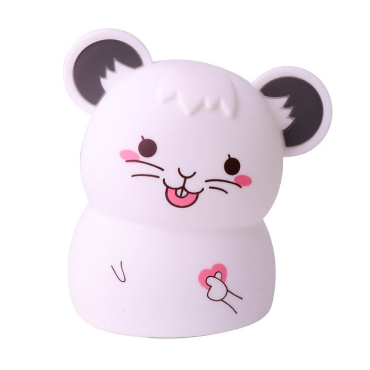 Cartoon Mouse Silicone USB Lamp