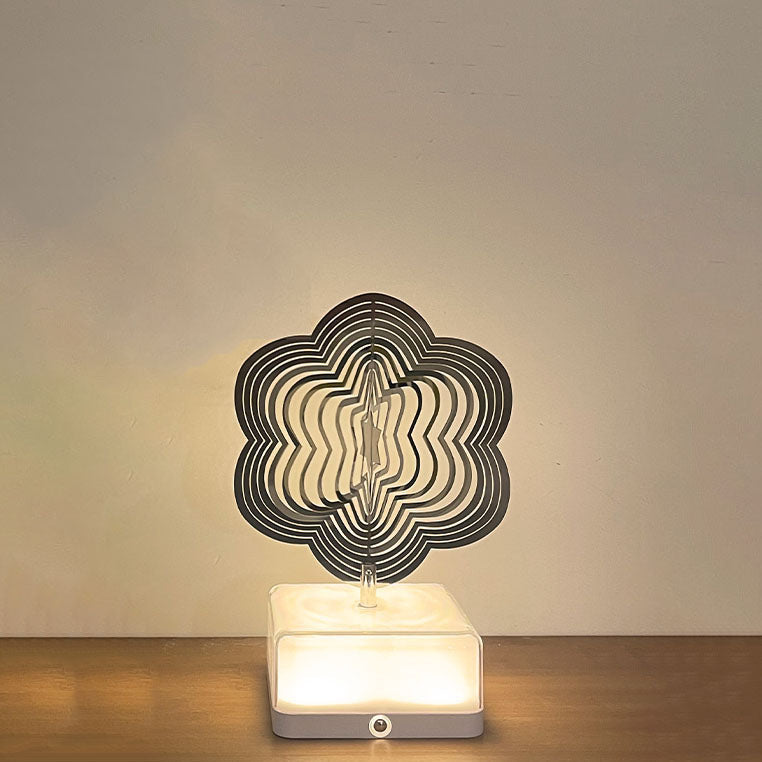 Art Deco Multishape USB Table Lamp