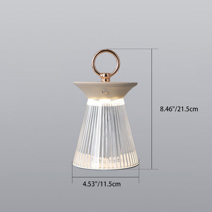 Portable Semi-Conical Night Light Table Lamp