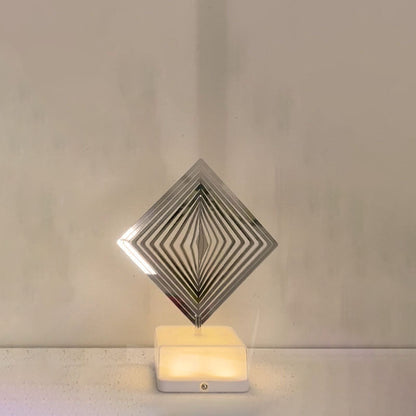 Art Deco Multishape USB Table Lamp