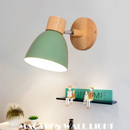 Green Macaron Wall Lamp