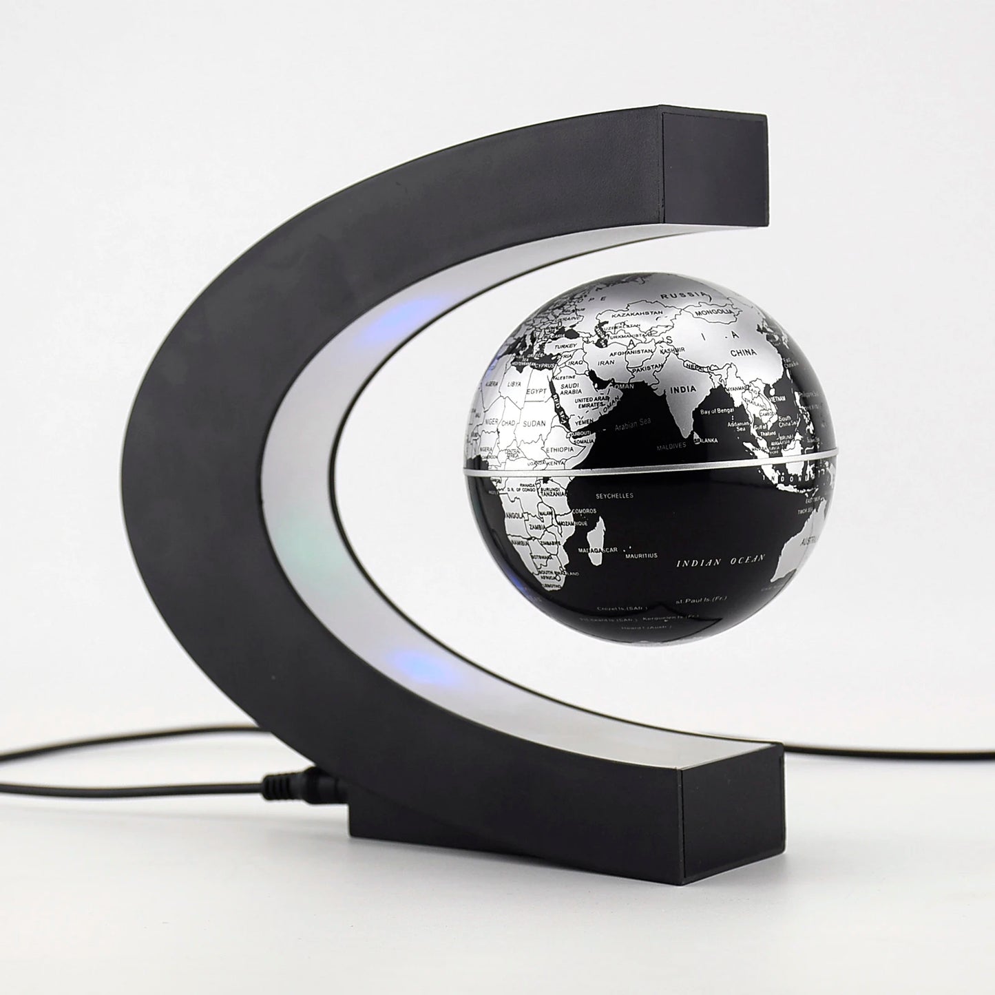 Magnetic Floating Levitation Globe with World Map