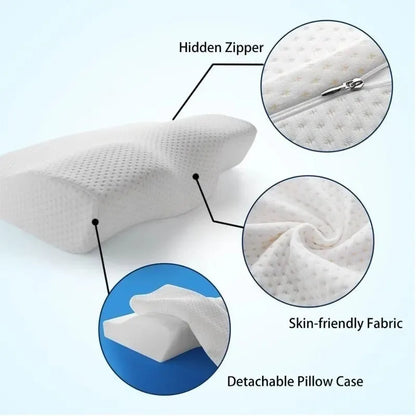 Orthopedic Memory Foam Neck Pillow