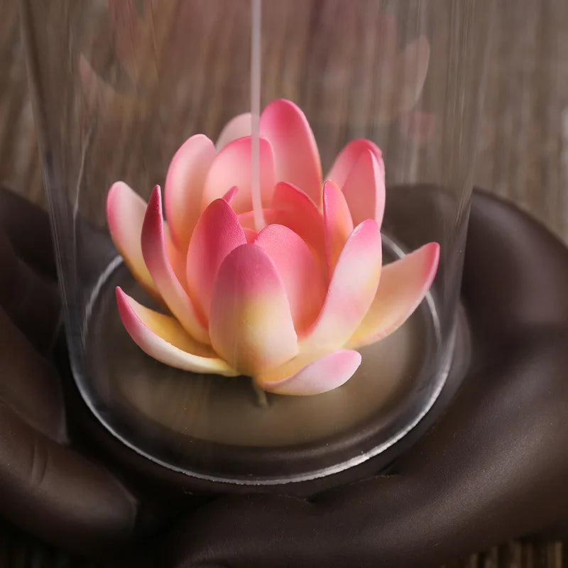 Handmade Ceramic Incense Burner Smoke Waterfall Backflow Incense Burner Living Room Incense Holder Feng Shui Decoration