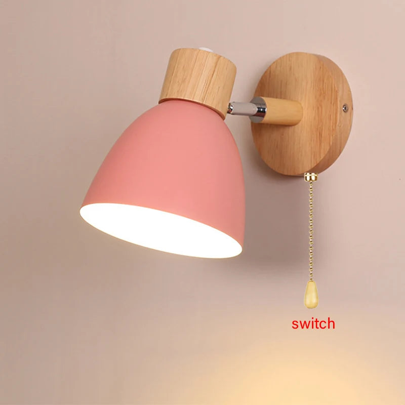 Pink Macaron Wall Lamp