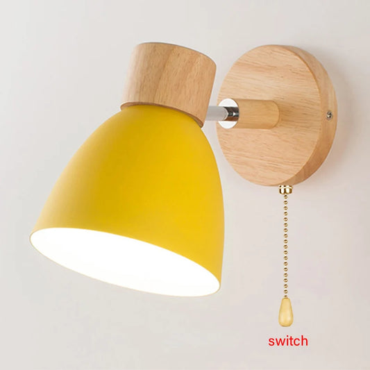 Yellow Macaron Wall Lamp