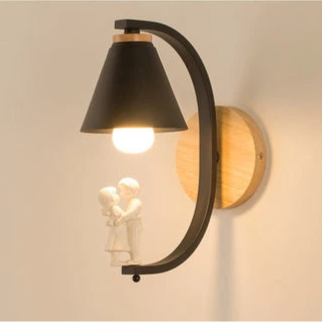 White Whimsical Glow Wall Lamp