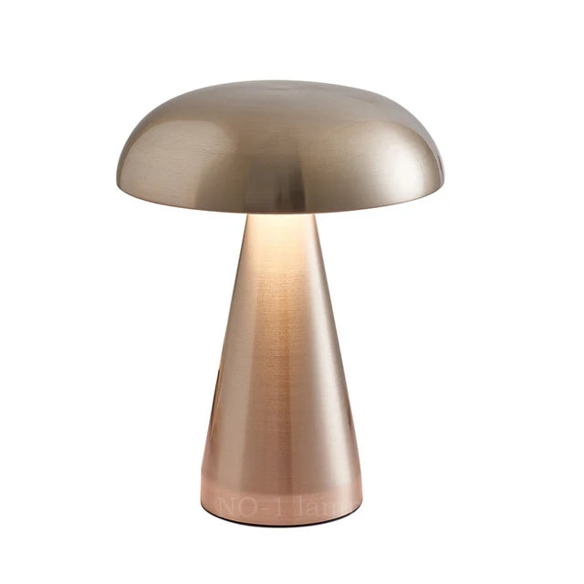 Mushroom Touch Sensor Wireless Table Lamp Night Light