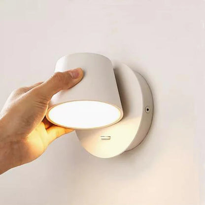 Modern Bedhead Wall Light with Switch