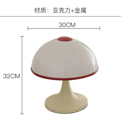 Modern Simplicity Mushroom Table Lamp for Living Room Bedroom LED Desk Lamps Acrylic Bedside Night light Decor Design Lighting