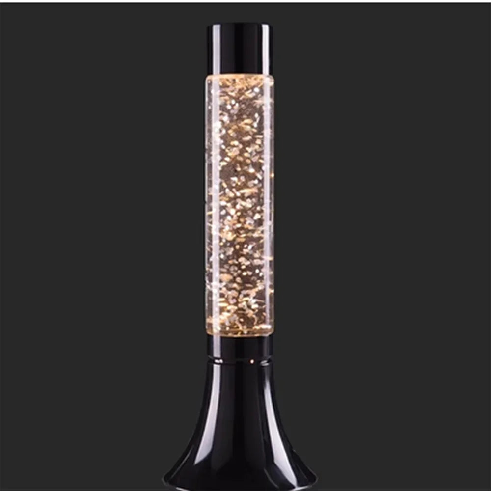 Glitter Lava Lamp, Flash Flow In Liquid Relaxation Night Light, Home Decoration Light, Christmas Gift For Adults And Kids