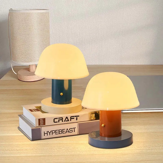 Captivating Cap Table Lamp Cordless