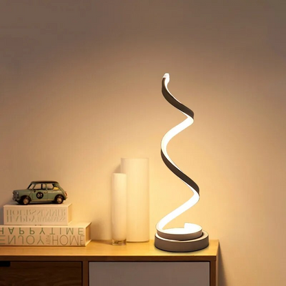 Modern Spiral Led Table Lamp