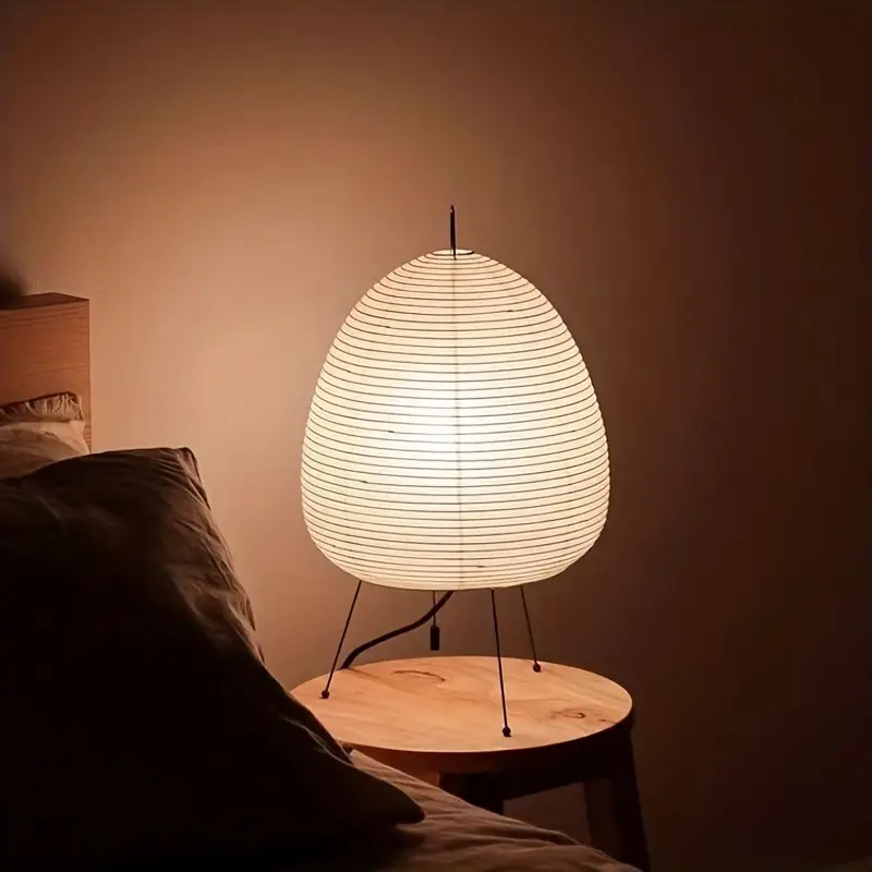 Japanese Rice Paper Table Lamp