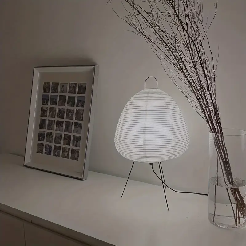 Japanese Rice Paper Table Lamp