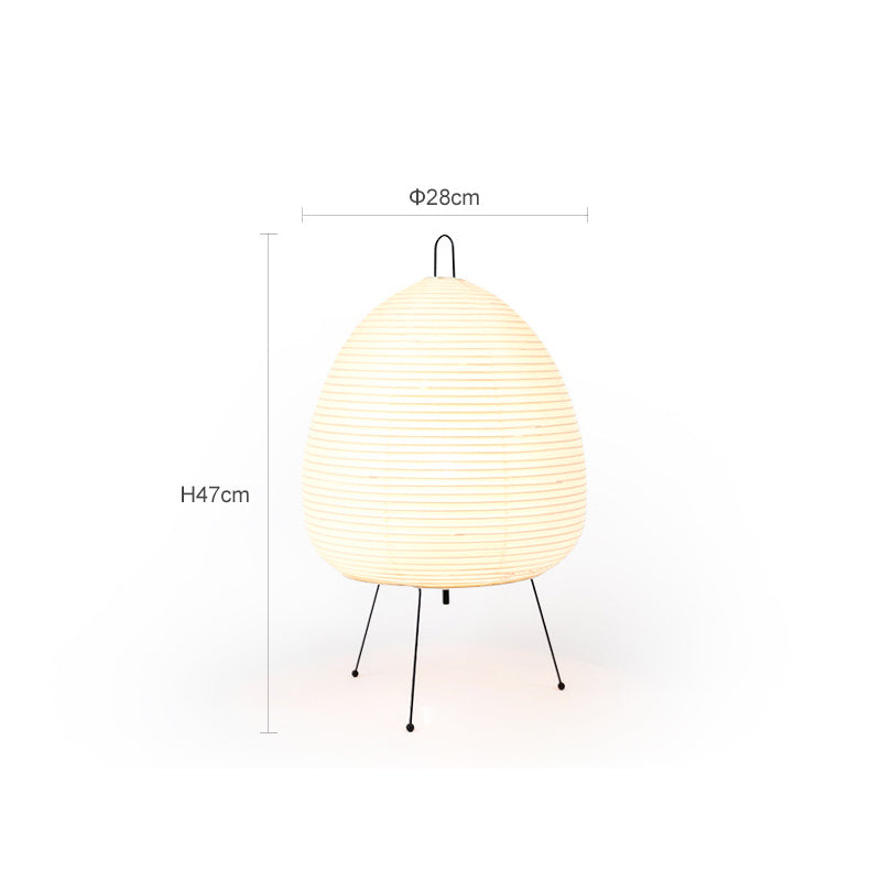 Japanese Rice Paper Table Lamp