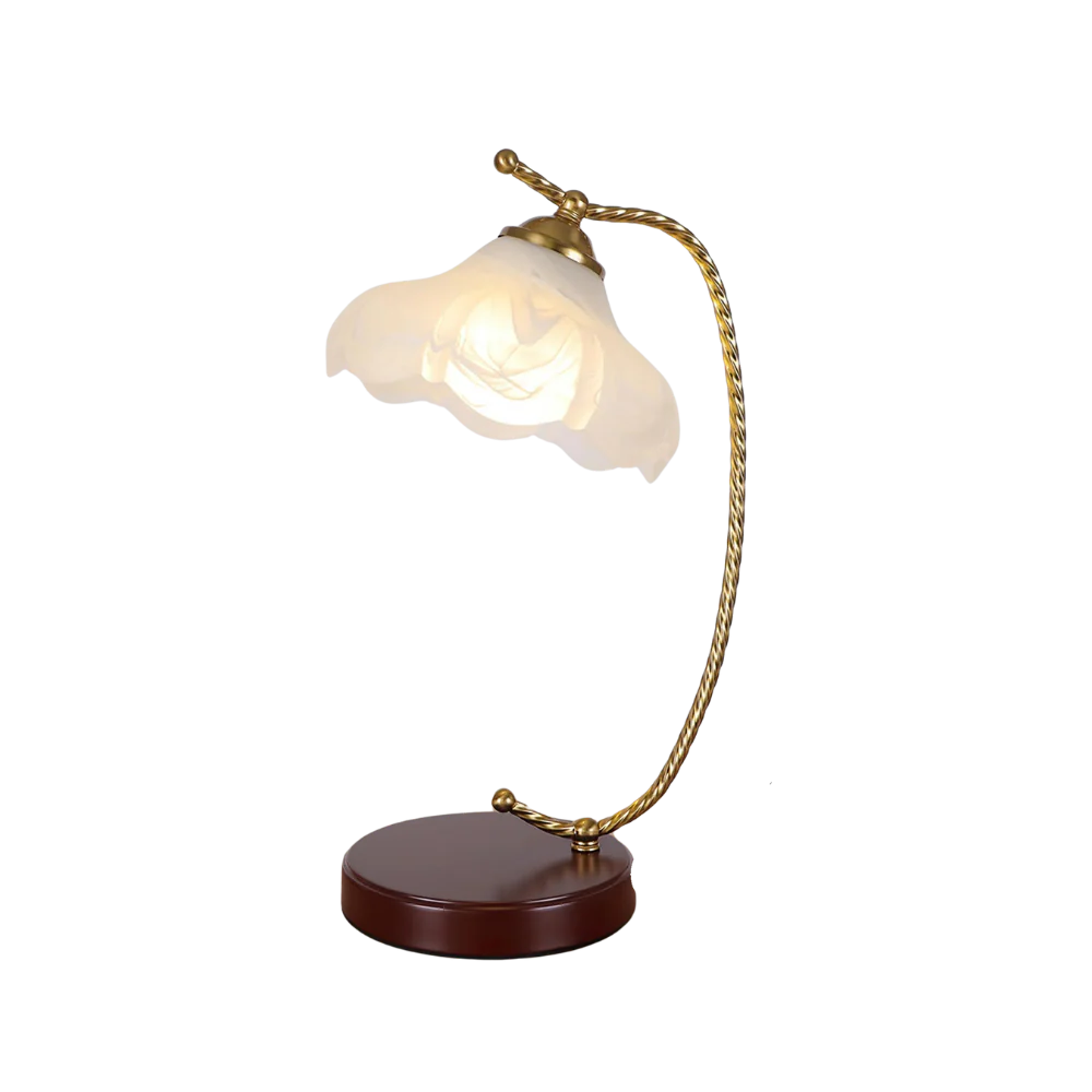 Gemstone Lamp with Adjustable Light and Wireless Features