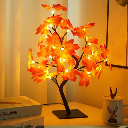 Maple Leaves Lamp