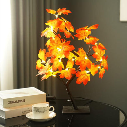 Maple Leaves Lamp