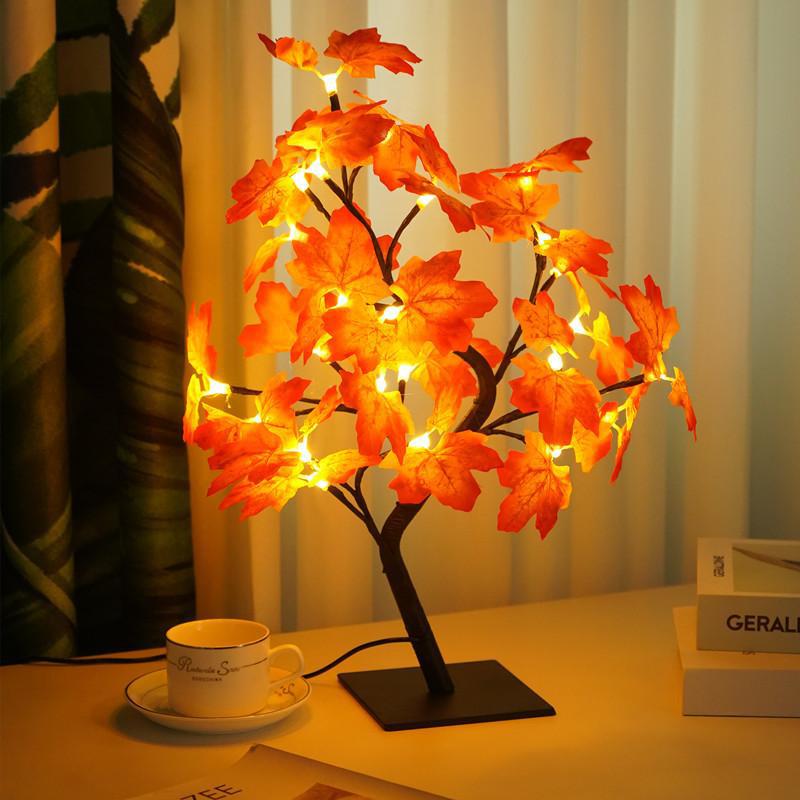 Maple Leaves Lamp