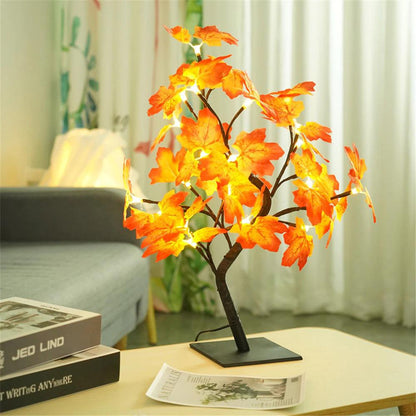 Maple Leaves Lamp