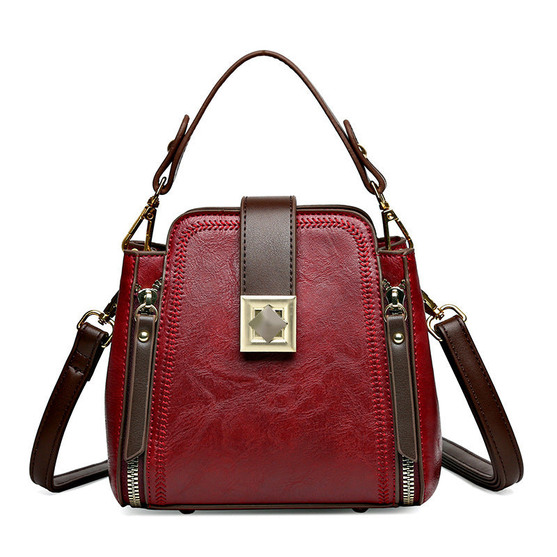 Women's Retro Leather Handbag