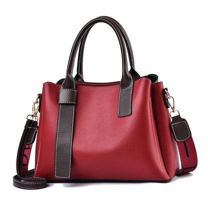 Soft Leather Large Capacity Women's Handbag Fashion