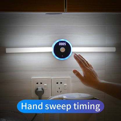 Smart Cabinet Light with Clock and Timer