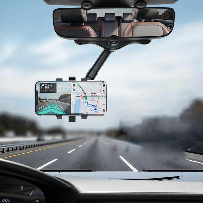 Rearview Mirror Phone Holder