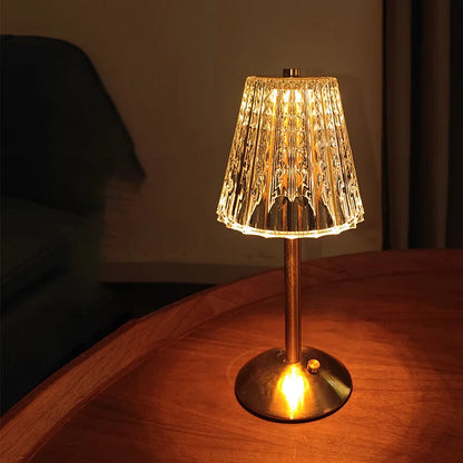 Ambient Glow Wireless LED Mushroom Table Lamp