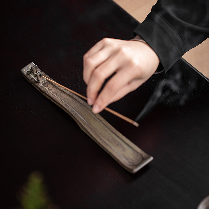 Long History Ceramic Joss-stick Incense Holder