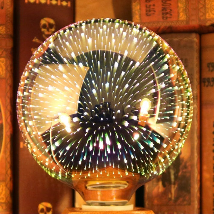 3D Fireworks Decorative Edison Light Bulb