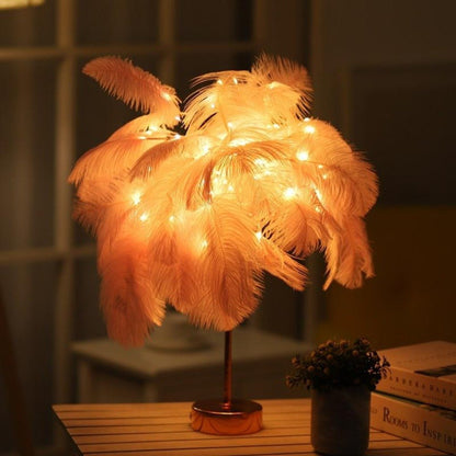 Feather Lamp