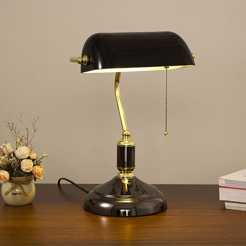 European Glass Table Lamp