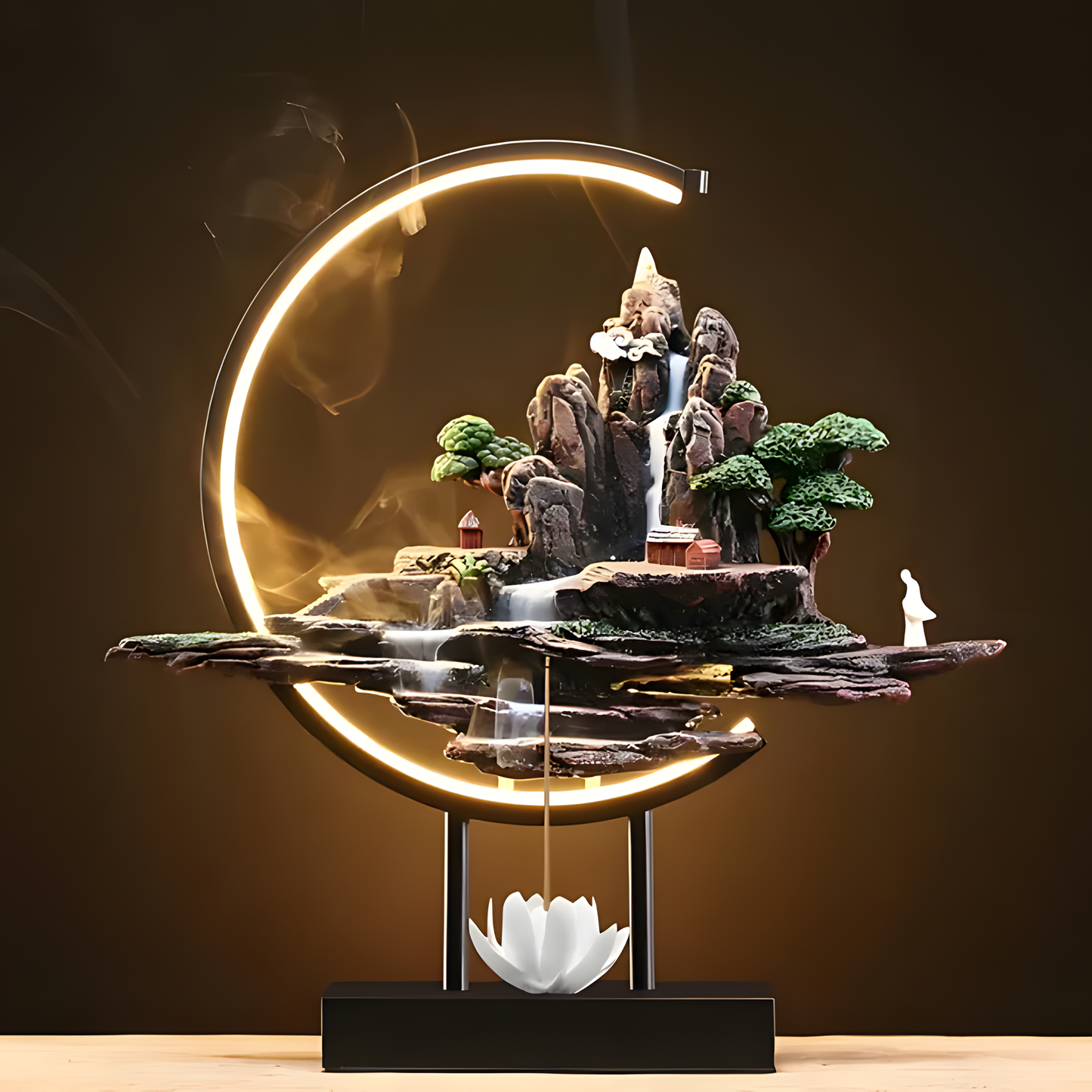 Elevа™ Misty Mountain Incense Burner Lamp