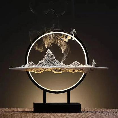 The Vast Land Incense Burner Table Lamp