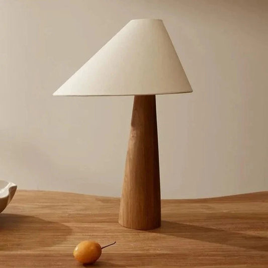 Mushi Wood Table Lamp