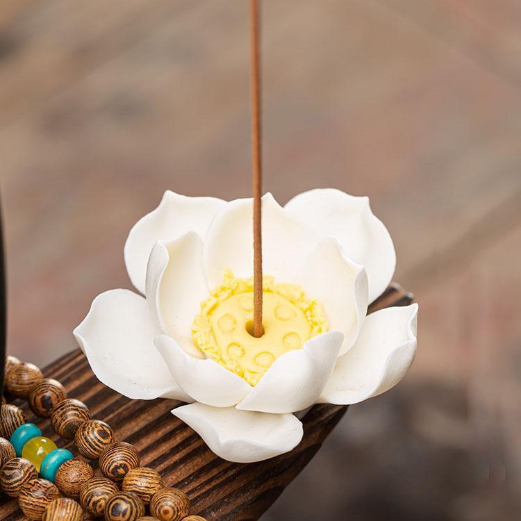 Meditating Buddha Incense Burner