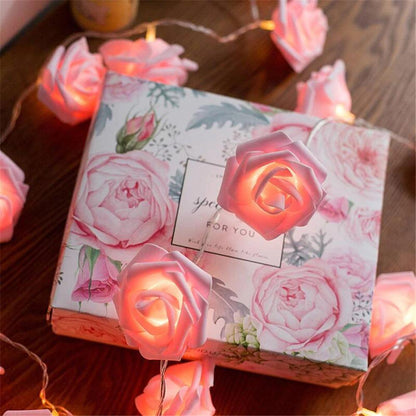 Rose Blossom String Lights