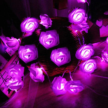 Rose Blossom String Lights