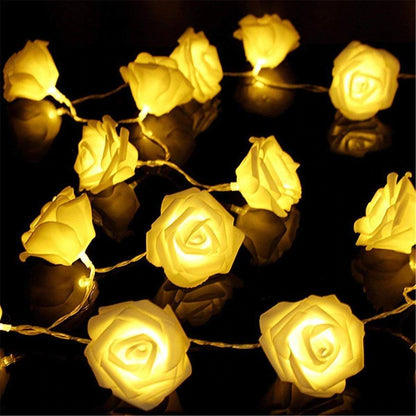 Rose Blossom String Lights