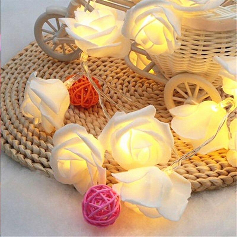 Rose Blossom String Lights