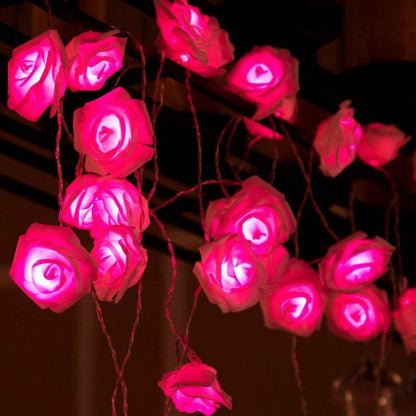 Rose Blossom String Lights