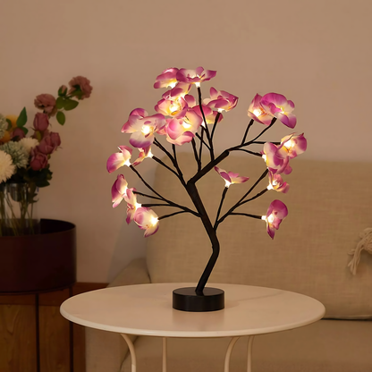 Crafted Orchid Table Lamp