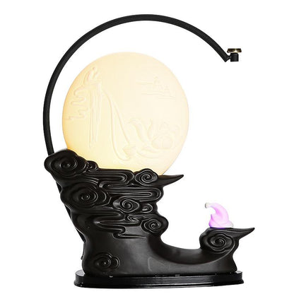 The Full Moon Incense Burner Table Lamp