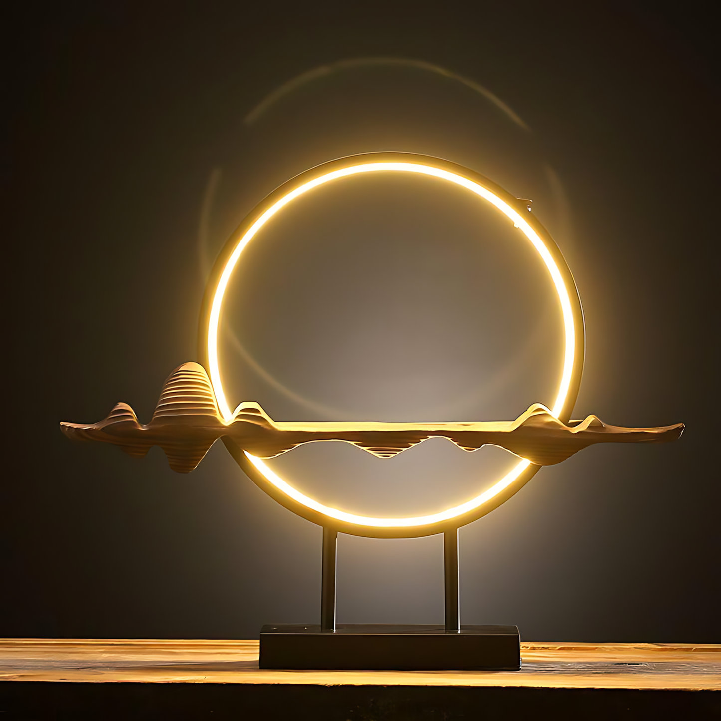 The Kodo Warrior Incense Burner Table Lamp