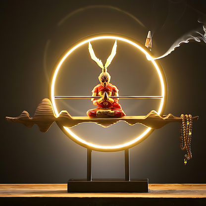 The Kodo Warrior Incense Burner Table Lamp